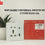 5 Pin Universal Socket US With USB/C Type Charging Wifi Based, Smart Wall Sockets, Wireless Digital Modern Remote Control, Work With Google Home, Tuya, Smart Life, Alexa, Wifi, Bluetooth, ZigBee, Tmall Genie, Xiaoai Classmate, iOS/Android