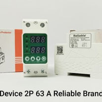 2P VA 63A, NEW-1, VA Control Device, Reliable Din rail, adjustable Over Under Voltage, current limit protection, Relay, VA Protector 2P