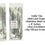 Stainless Steel Cable Ties, 4.6X200mm, 8 Inch, Reliable, 100Pc/Bag Eco-Friendly, Self-Ball-Locking SS Cable Ties