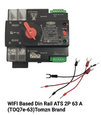 Wifi, 2P 125A ATS, New Black Model, TOMZN Din Rail, App EWelink WIFI Smart ATS Timer 230V Dual Power Automatic Transfer Electrical Selector Switch Uninterrupted - Image 2