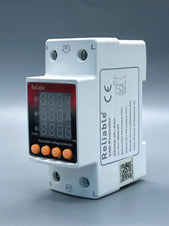 Wapda Unit Lock VA, 2P VA KWh 63A, VA KWh Control Device, Reliable Din rail, kwh energy merter, adjustable Over Under Voltage, current limit protection, Relay, VA KWh Protector 2P