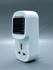 2P Protector Universal Plug Socket VA 16A, Voltage Current Protector Socket For AC 110V 220V Adjustable 16A NEW-1, VA Control Device, Reliable, adjustable Over Under Voltage, current limit protection, Relay