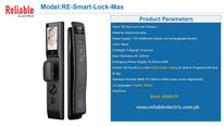 Smart Door Lock with Video Calling, Intelligent Digital Lock, Security Code, Card, Unlock Fully Automatic, TTlock, Tuya, WiFi, 3D Face Smart Door Lock with Camera and Fingerprint