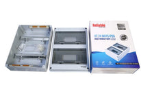 24 Ways IP65 Surface Mounted Box, PC Cover and ABS Distribution Box, Weatherproof Distribution Box For MCB Breakers, AC Distribution Box, DC Distribution Box, Indoor and Outdoor IP65 Box