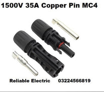 MC4 1500V 35A DC, Copper Pin MC4, Male Female IP67,Copper Tin-plated Connector, Solar Connector, Waterproof, For Solar PV Systems