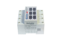 3 Phase 63A, VA Control Device, Reliable Din rail, adjustable Over Under Voltage, current limit protection, Relay, VA Protector 4P
