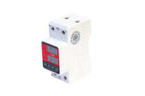 2P VA 80A, VA Control Device, Reliable Din rail, adjustable Over Under Voltage, current limit protection, Relay, VA Protector 2P