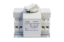 2P 63A, Breaker with Motor Type ATS of Reliable, L-N 220V 110V, Dual Power Automatic Transfer, Electrical Selector Switches Uninterrupted 63A
