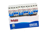 2P DC MCB 500V, 25A, Direct Current Breaker Reliable Miniature Circuit Breaker For Solar PV System