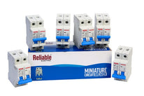 2P DC MCB 500V, 63A, Direct Current Breaker Reliable Miniature Circuit Breaker For Solar PV System