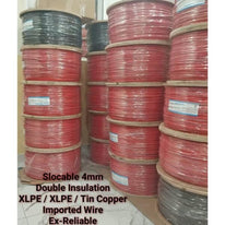 1500V Dc Slocable TUV XLPE-XLPE-Tin Copper Double Insullation Solar Cable / DC Cable, Single Core 4mm2, For Solar PV Systems - Image 2