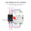 2P 125A, Din Rail ATS of TOMZN, L-N 220V 110V, Dual Power Automatic Transfer, Electrical Selector Switches Uninterrupted 63A, 100A, 125A