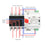 4P 125A, 3 Phase Din Rail ATS of TOMZN, L-N 220V, Dual Power Automatic Transfer, Electrical Selector Switches Uninterrupted 63A, 100A, 125A