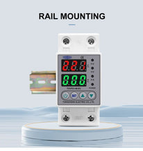 2P VA 63A, VA Control Device, TOMZN Din rail, adjustable Over Under Voltage, current limit protection, Relay, VA Protector 2P - Image 3