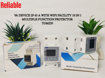 Tomzn 10-in-1 Smart WiFi Circuit Breaker 63A 2P Energy Meter kWh Monitoring Voltage Current Protection