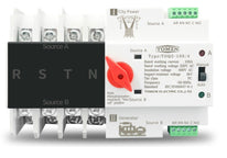 Tomzn 3 Phase Automatic Transfer Switch ATS 4P 63A 100A 125A Dual Power Changeover 230/400V