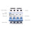 Tomzn DC MCB 4P 1000V 16A 20A 32A 63A Solar Circuit Breaker for PV Systems