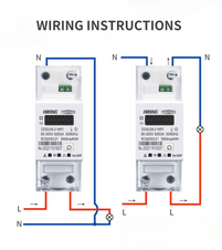 Tomzn DDS238-2 Smart WiFi Energy Meter Import Export kWh Monitor with Display Single Phase (VER IVAP 2023)