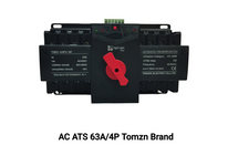 Tomzn Hybrid Automatic Transfer Switch ATS 4P 63A ACDC Dual Power Changeover 220V AC  1000V DC Night Light Series