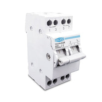 Tomzn Manual Transfer Switch 63A 2P AC Changeover Switch Dual Power Isolator 230400V